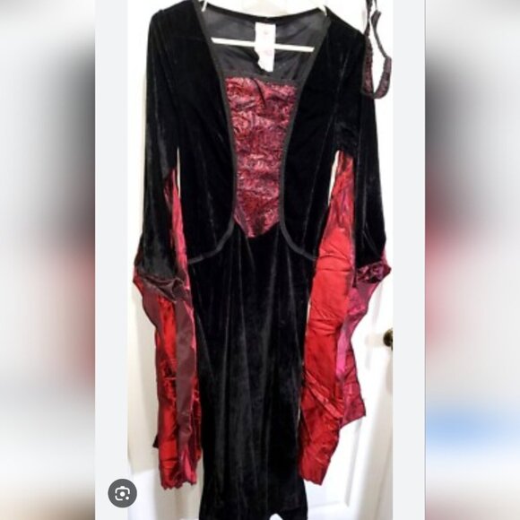 Medieval Renaissance Queen 2 Piece Costume - Size Small NWT - Picture 2 of 4